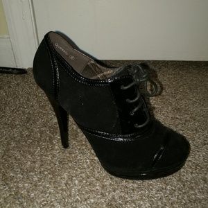 Black Heeled Booties